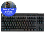 Logitech G PRO X TKL LIGHTSPEED Gaming Keyboard (Black)