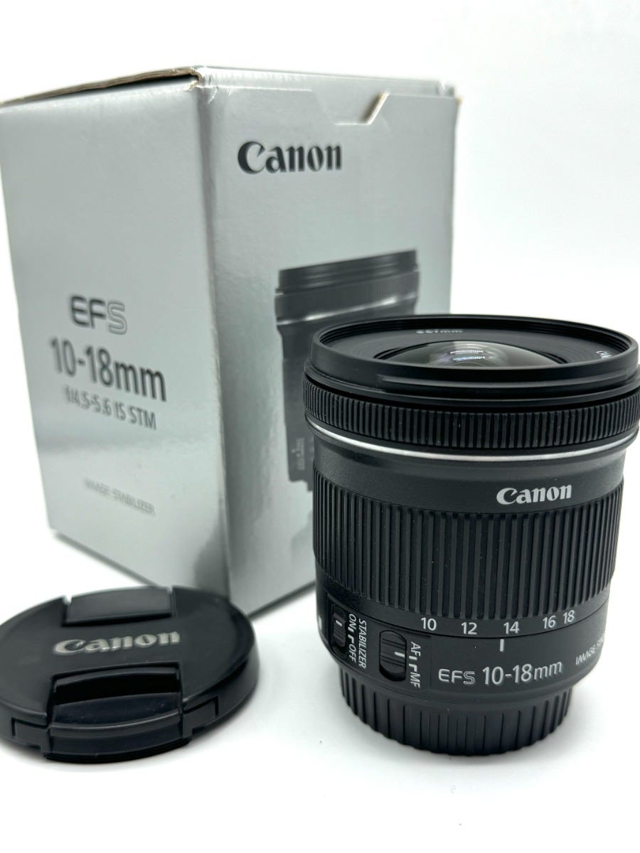 Used Canon EF-S 10-18mm f/4.5-5.6 IS STM  S/N:1802013160