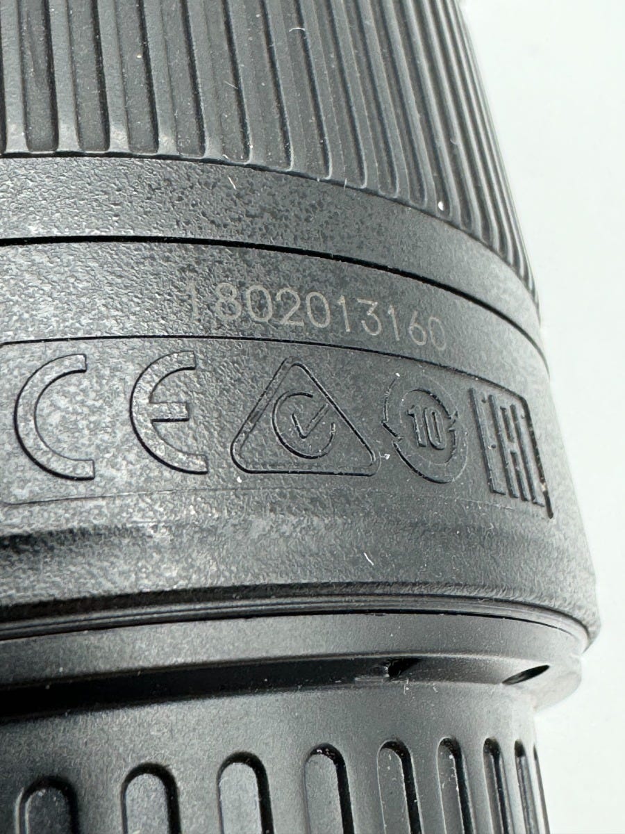 Used Canon EF-S 10-18mm f/4.5-5.6 IS STM  S/N:1802013160