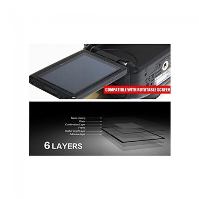 LARMOR - Fujifilm X-T20/X-T10 / X-E3 / X-T100 Glass LCD Screen Protector