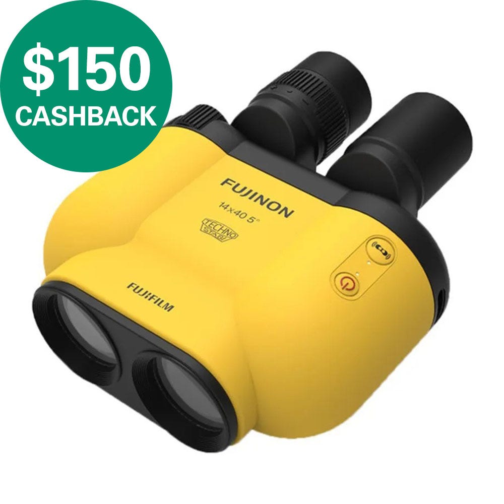 FUJIFILM Fujinon TECHNO-STABI 14x40 Binoculars (Yellow)