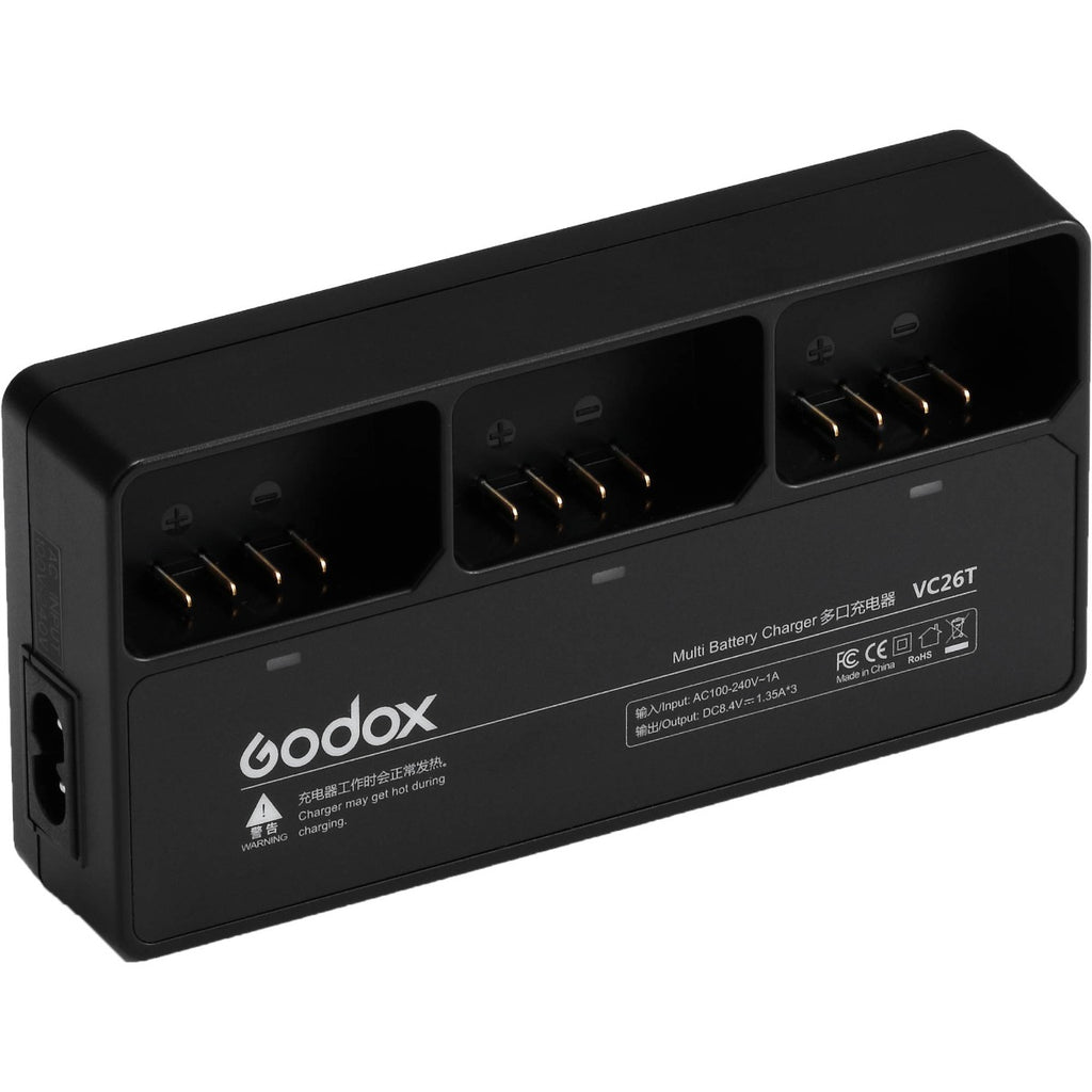 Godox Multi Charger For V1 VB26 Batteries