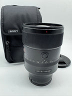 Used Sony FE 135mm f/1.8 GM Prime Lens SN: S011832276F