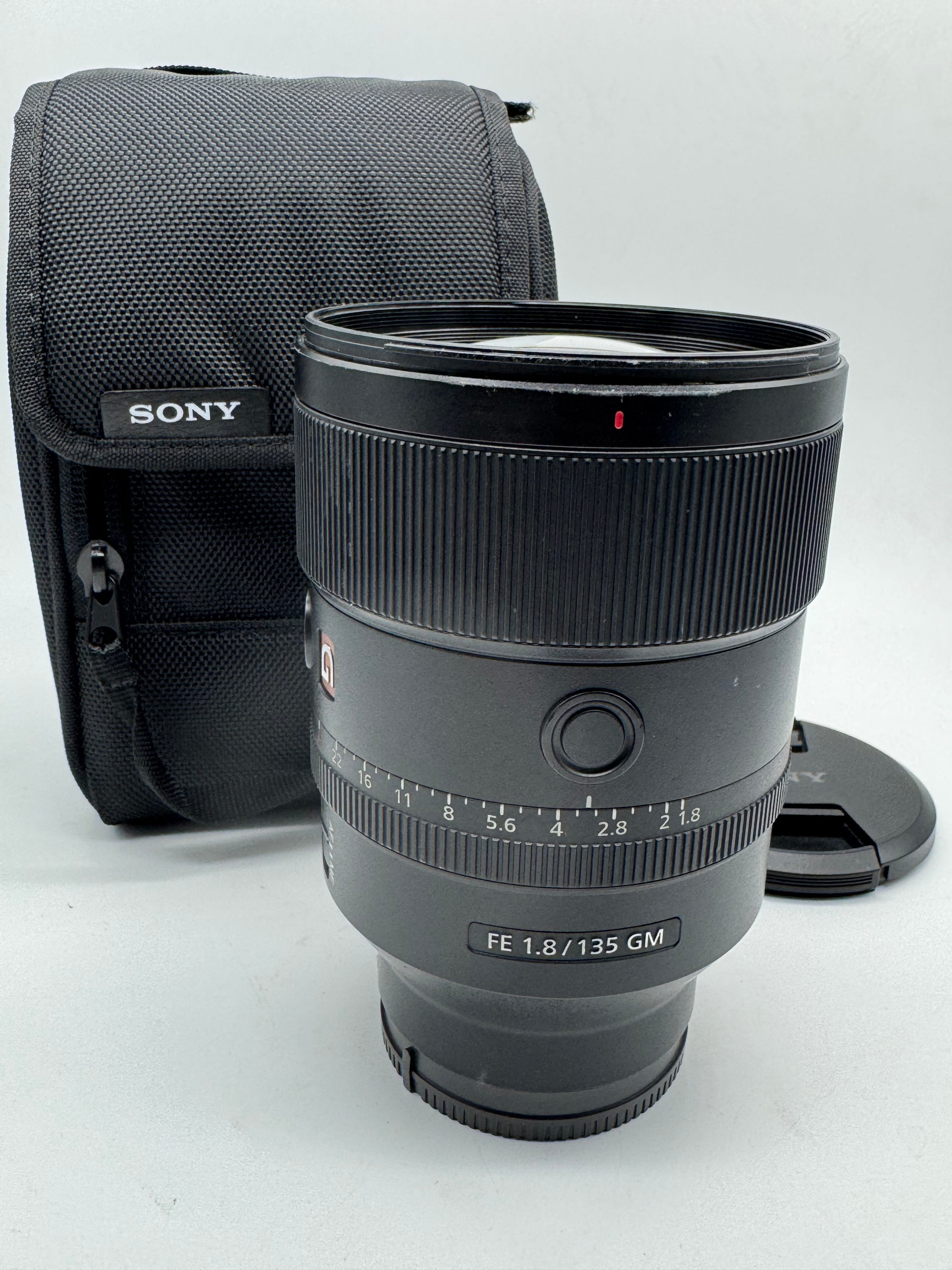 Used Sony FE 135mm f/1.8 GM Prime Lens SN: S011832276F