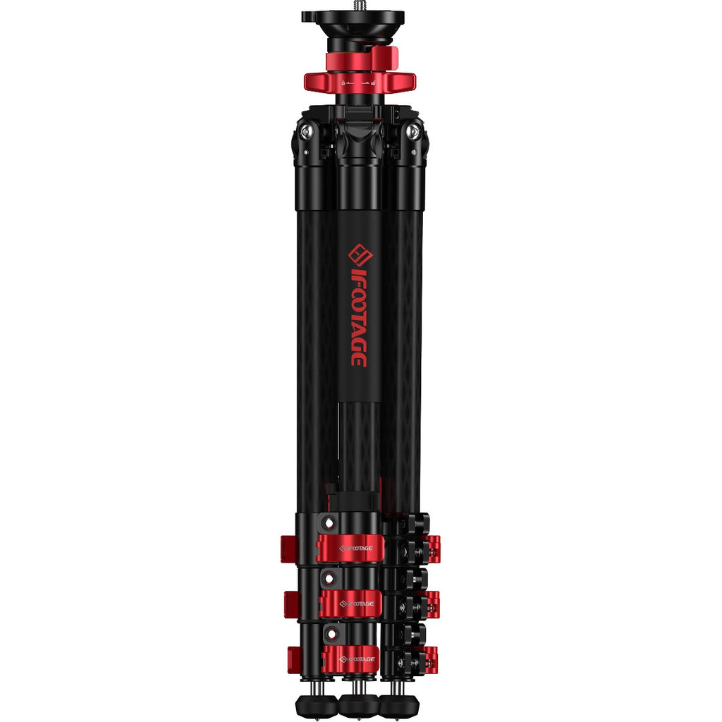 iFootage Gazelle TC5S Uprise Carbon Fibre 4-section Tripod with Centre Column