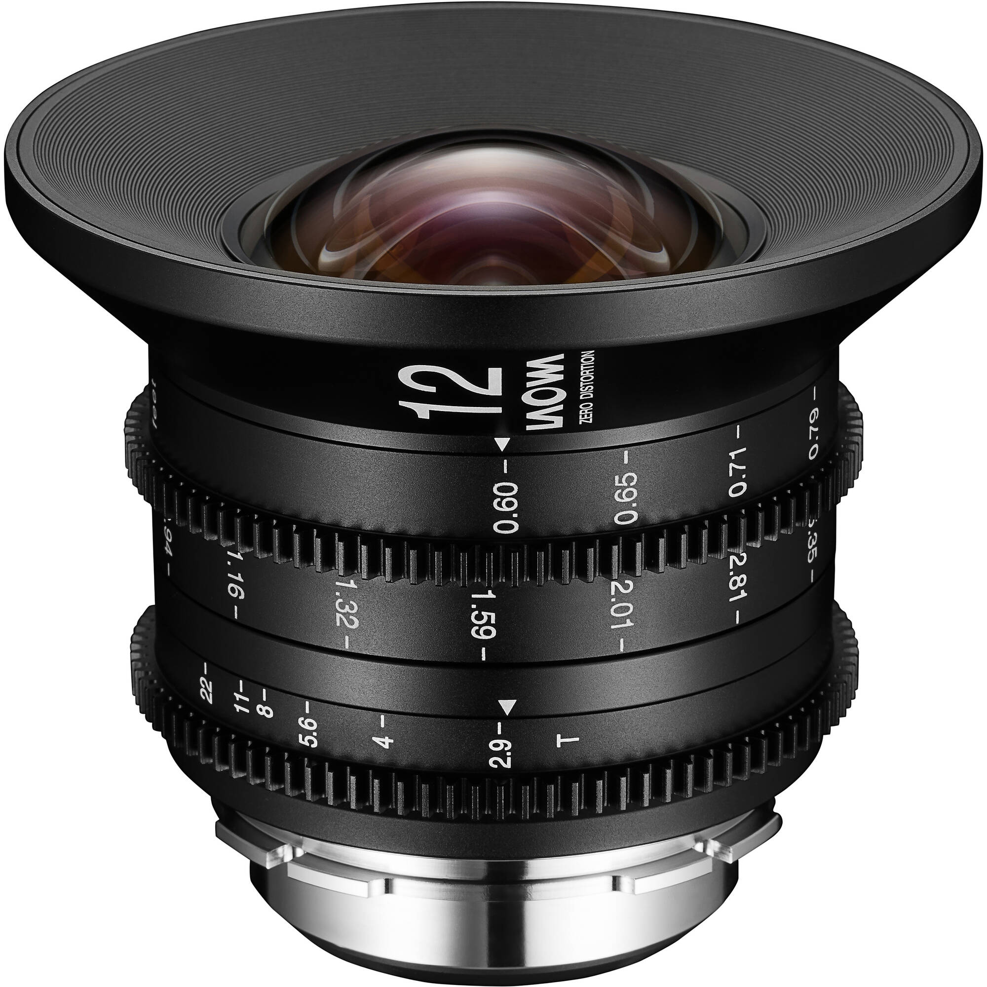 LAOWA 12mm T/2.9 ZERO-D Canon EF CINE Lens - (Metric) Meters