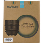 Laowa 15mm T2.1 Zero-D Cine Lens (Sony E