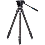 Benro Tortoise 24C Carbon Fiber 2 Series Tripod System with S4Pro Video Head