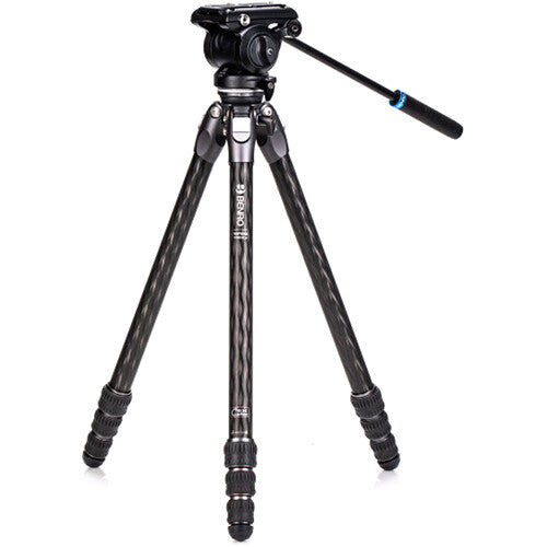 Benro Tortoise 24C Carbon Fiber 2 Series Tripod System with S4Pro Video Head