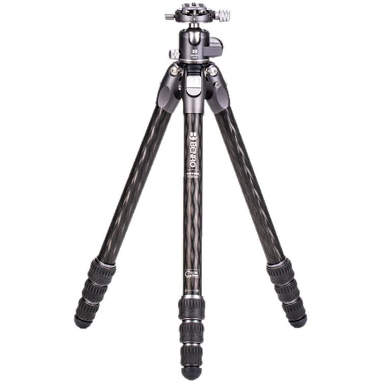 Benro Tortoise 24C Columnless Carbon Fiber Two Series Tripod with GX30 Ball Head