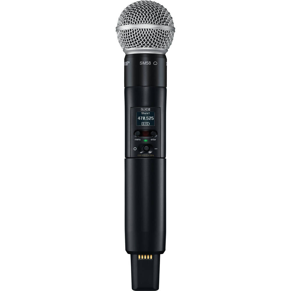 Shure SLXD2 Tx - Wireless Digital handheld Dual Channel System