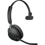  Jabra Evolve2 65 UC USB-A Mono Bluetooth Headset with Stand 