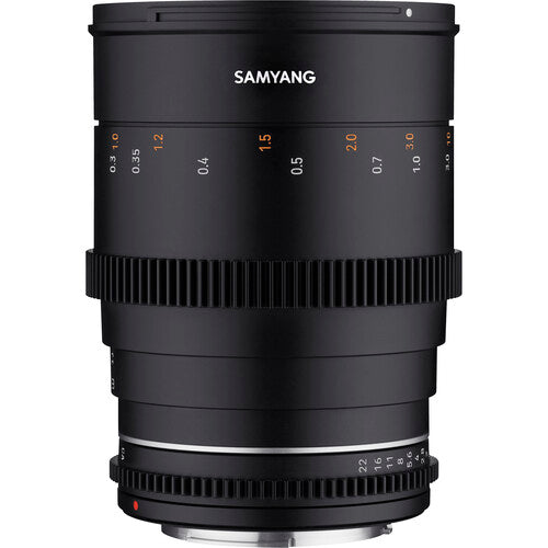 Samyang 35mm T1.5 VDSLR MK2 Lens - Sony FE Mount
