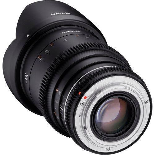 Samyang 35mm T1.5 VDSLR MK2 Lens - Sony FE Mount
