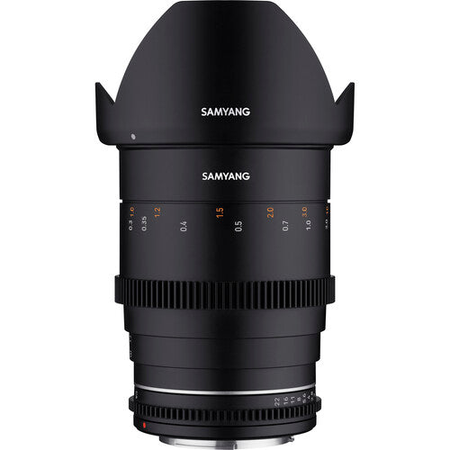 Samyang 35mm T1.5 VDSLR MK2 Lens - Sony FE Mount