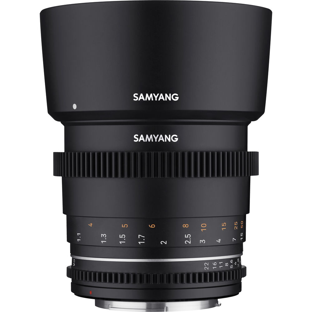 SAMYANG 85mm T/1.5 MK2 VDSLR Canon EF Full Frame