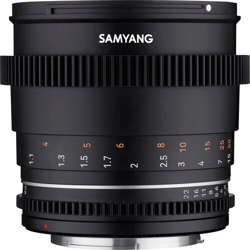 SAMYANG 85mm T/1.5 MK2 VDSLR Canon EF Full Frame
