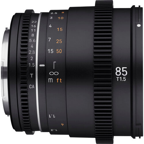 SAMYANG 85mm T/1.5 MK2 VDSLR Canon EF Full Frame