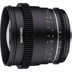 SAMYANG 85mm T/1.5 MK2 VDSLR Canon EF Full Frame