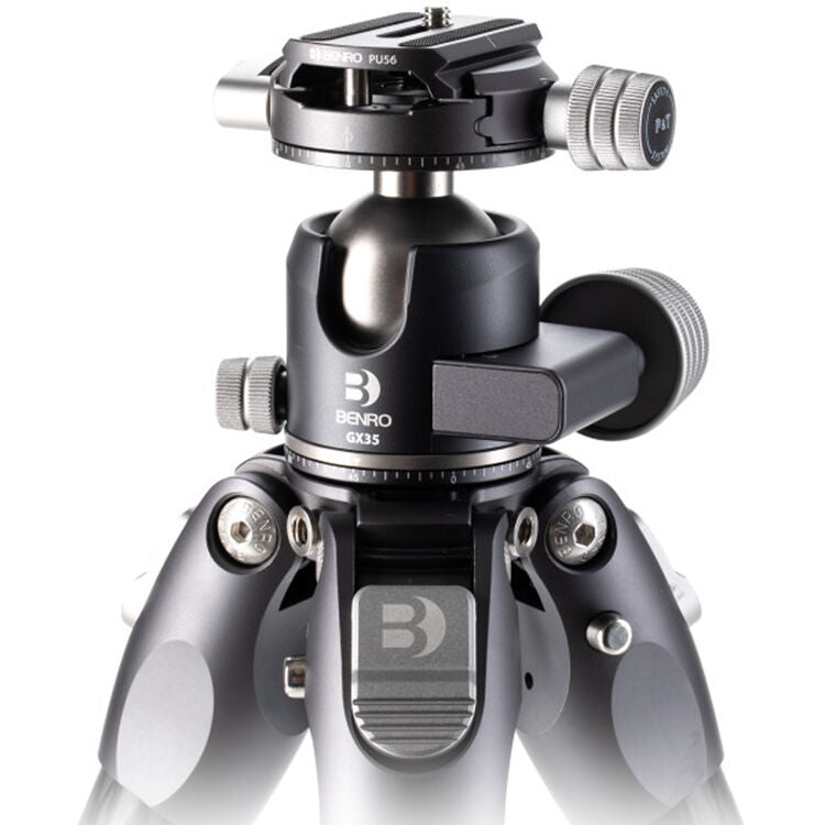 Benro Tortoise 35C Columnless Carbon Fiber Three Series Tripod with GX35 Ball Head