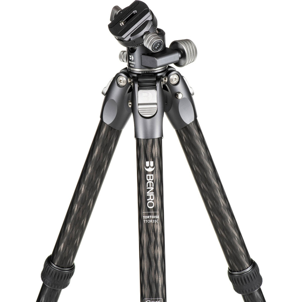 Benro Tortoise 35C Columnless Carbon Fiber Three Series Tripod with GX35 Ball Head