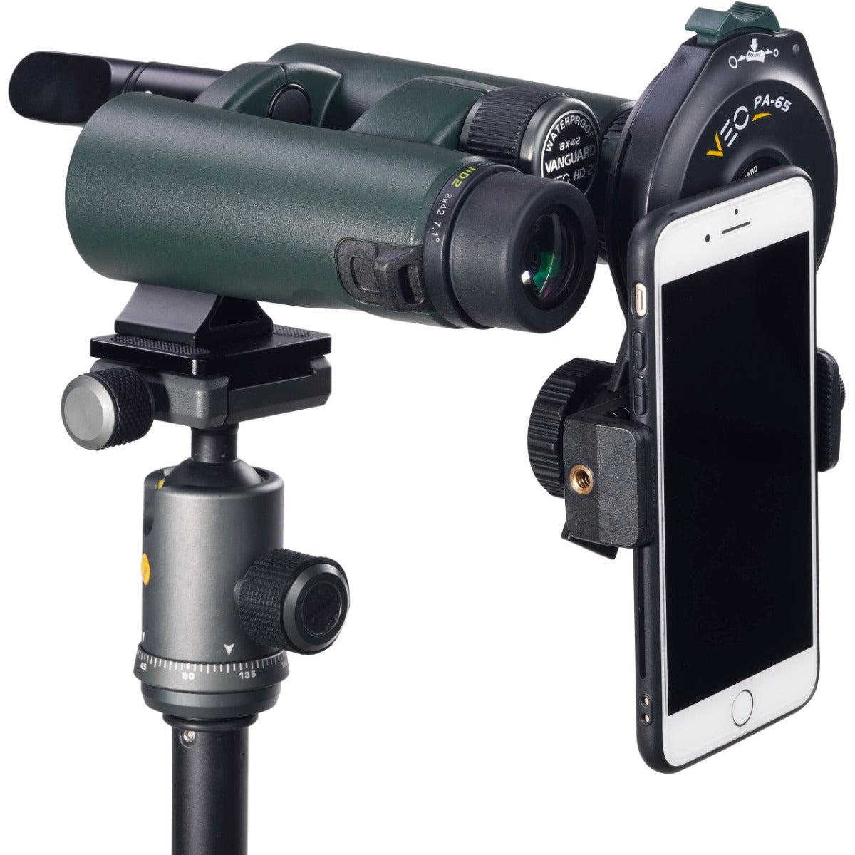 Vanguard VEO PA-65 Digiscope Adaptor for Smartphone with Remote 34-54mm