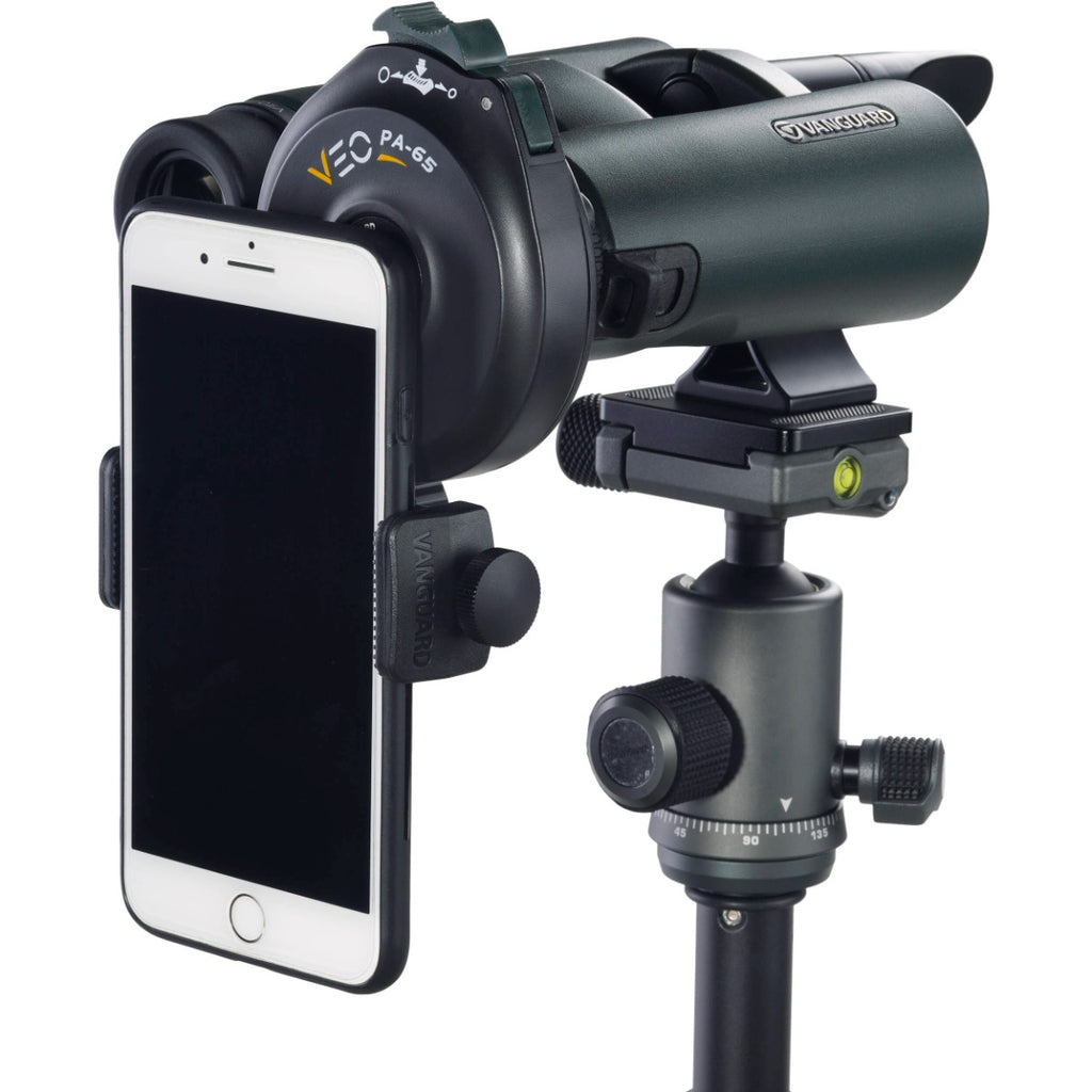 Vanguard VEO PA-65 Digiscope Adaptor for Smartphone with Remote 34-54mm