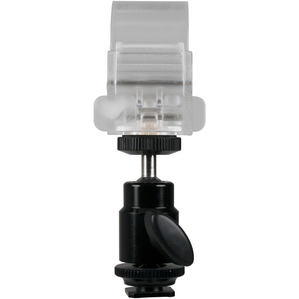 Nanlite LED Pavotube Mounting Clip with Mini Ballhead