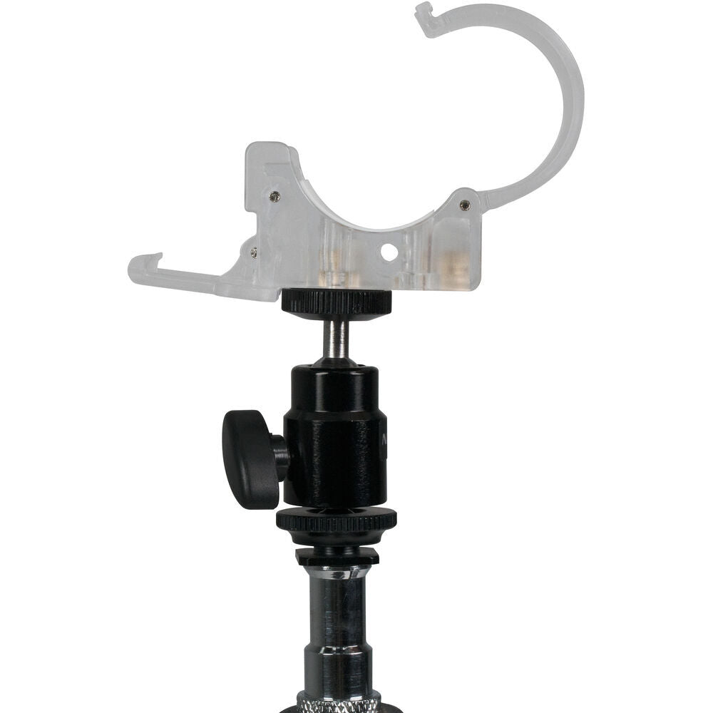 Nanlite LED Pavotube Mounting Clip with Mini Ballhead