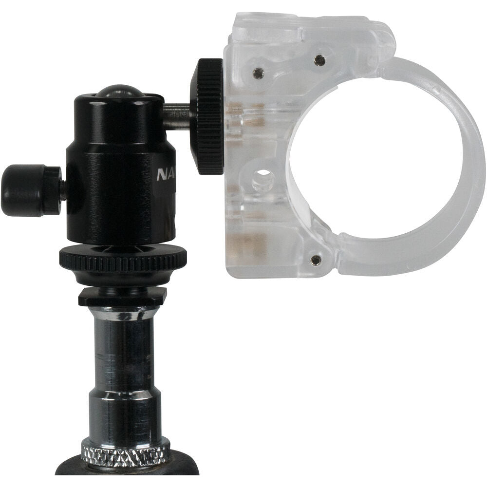 Nanlite LED Pavotube Mounting Clip with Mini Ballhead
