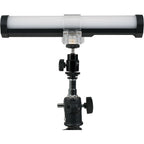 Nanlite LED Pavotube Mounting Clip with Mini Ballhead