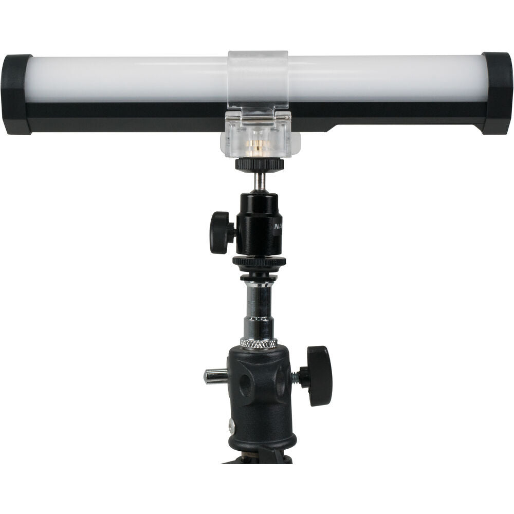 Nanlite LED Pavotube Mounting Clip with Mini Ballhead
