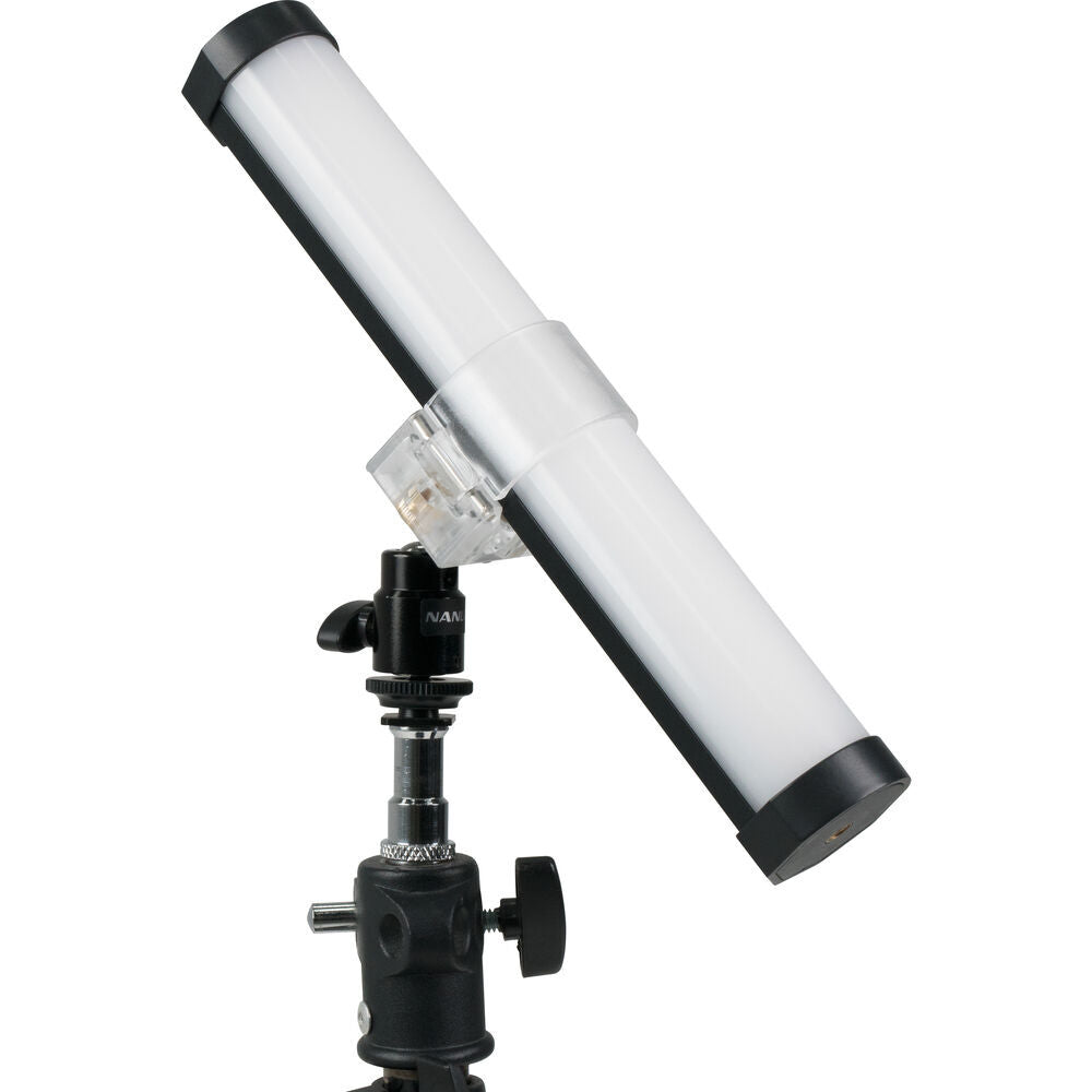 Nanlite LED Pavotube Mounting Clip with Mini Ballhead