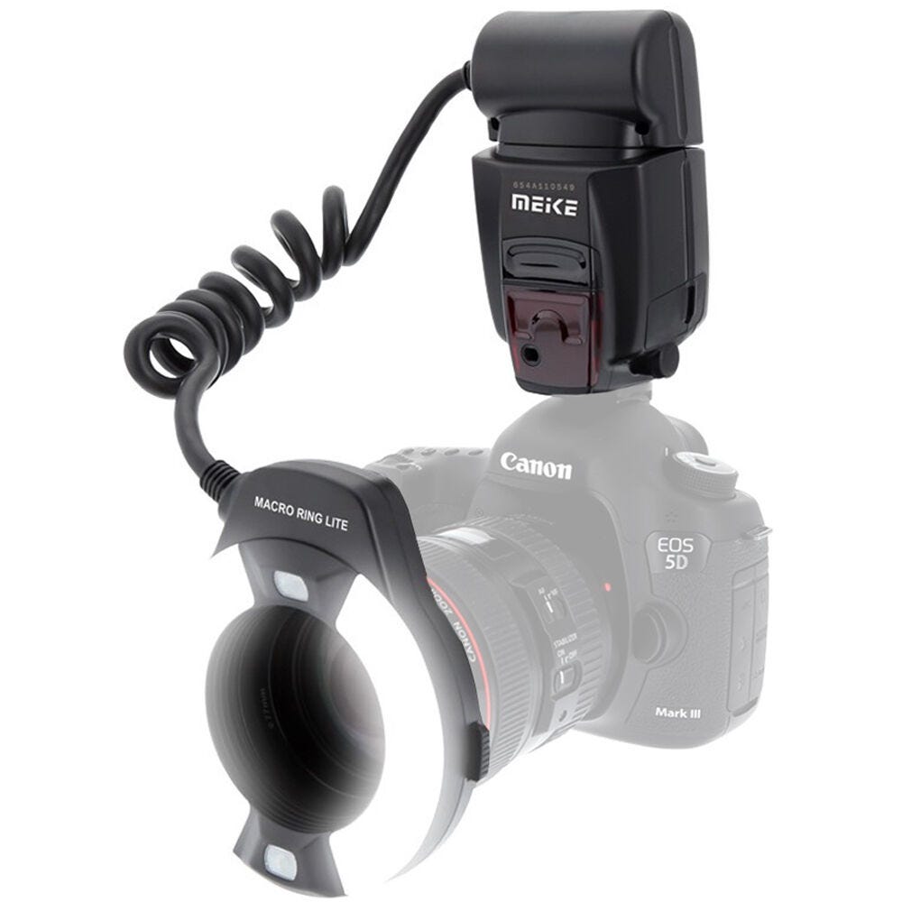 Meike TTL Macro Ring Flash Speedlight - Canon 