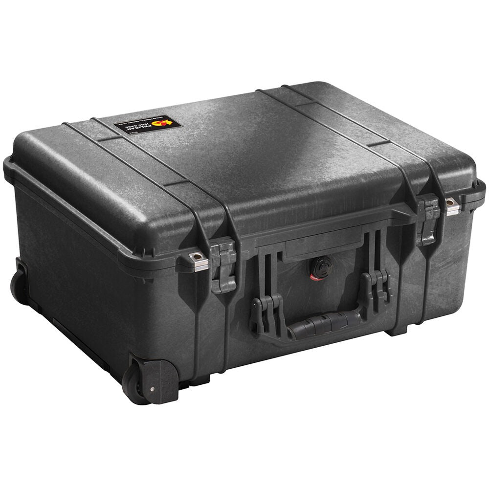 Pelican 1560SC Case - Black with Padded Dividers