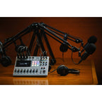 Zoom PodTrak P8 Portable Podcast Mic Kit with ZDM-1