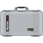 Pelican 1555 Air Case - Silver with Foam