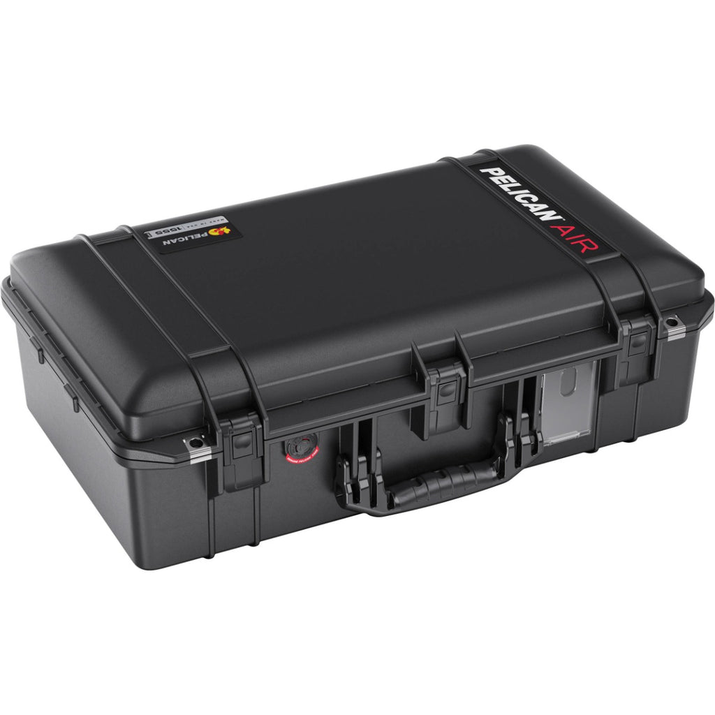 Pelican 1555 Air Case - Black with Padded Dividers 