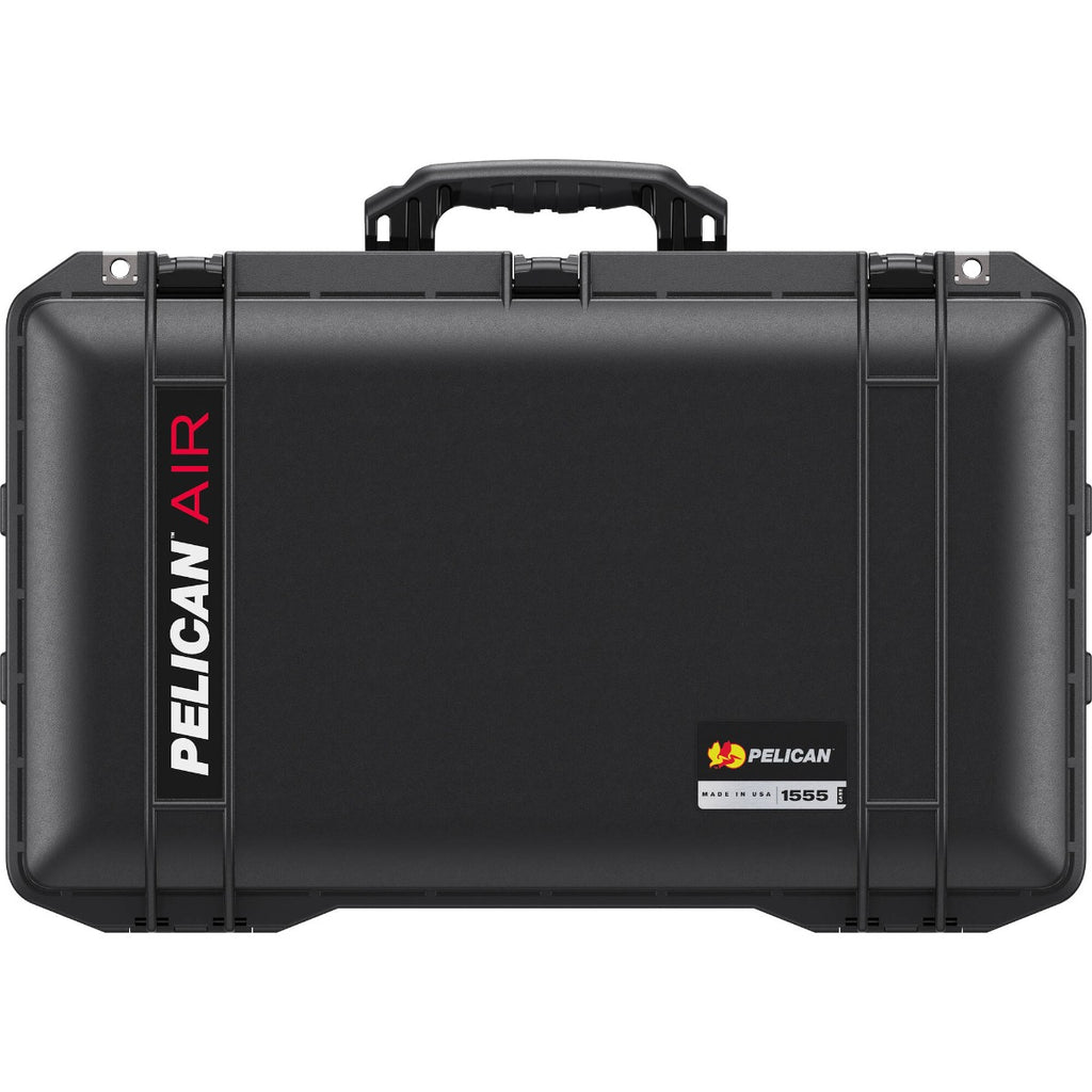 Pelican 1555 Air Case - Black with Padded Dividers 