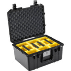 Pelican 1557 Air Case - Black with Padded Dividers