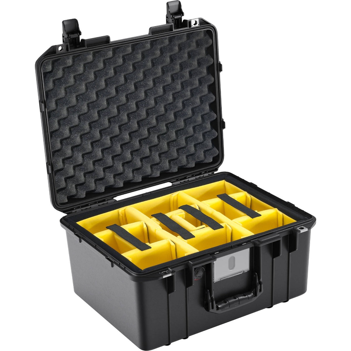 Pelican 1557 Air Case - Black with Padded Dividers