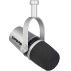 Shure MV7 - Podcast Microphone (Silver)