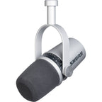 Shure MV7 - Podcast Microphone (Silver)