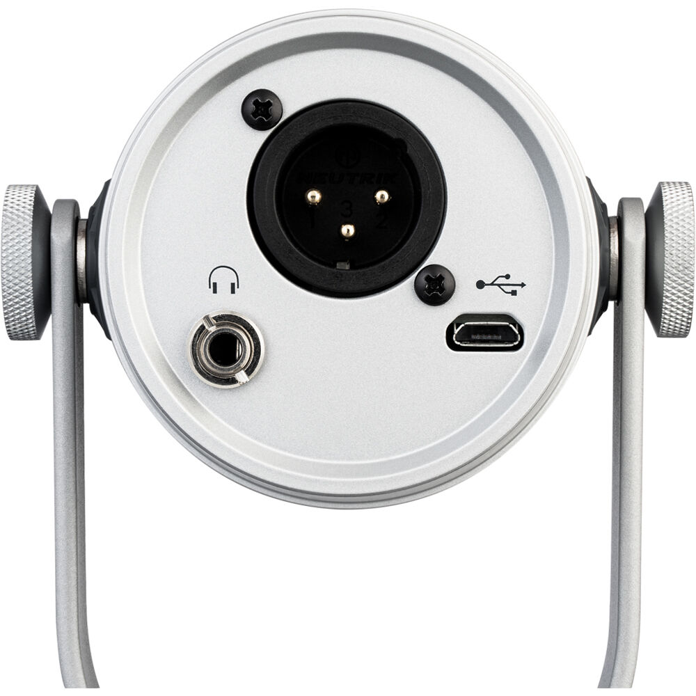 Shure MV7 - Podcast Microphone (Silver)