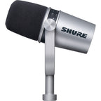 Shure MV7 - Podcast Microphone (Silver)
