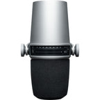 Shure MV7 - Podcast Microphone (Silver)