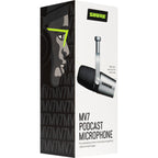 Shure MV7 - Podcast Microphone (Silver)