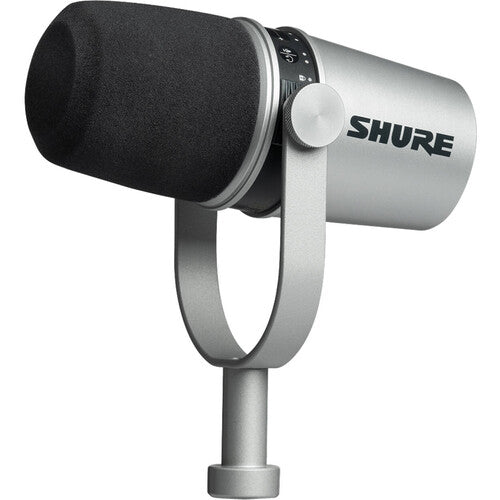 Shure MV7 - Podcast Microphone (Silver)