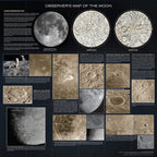 Celestron Observer's Moon Map (93704)