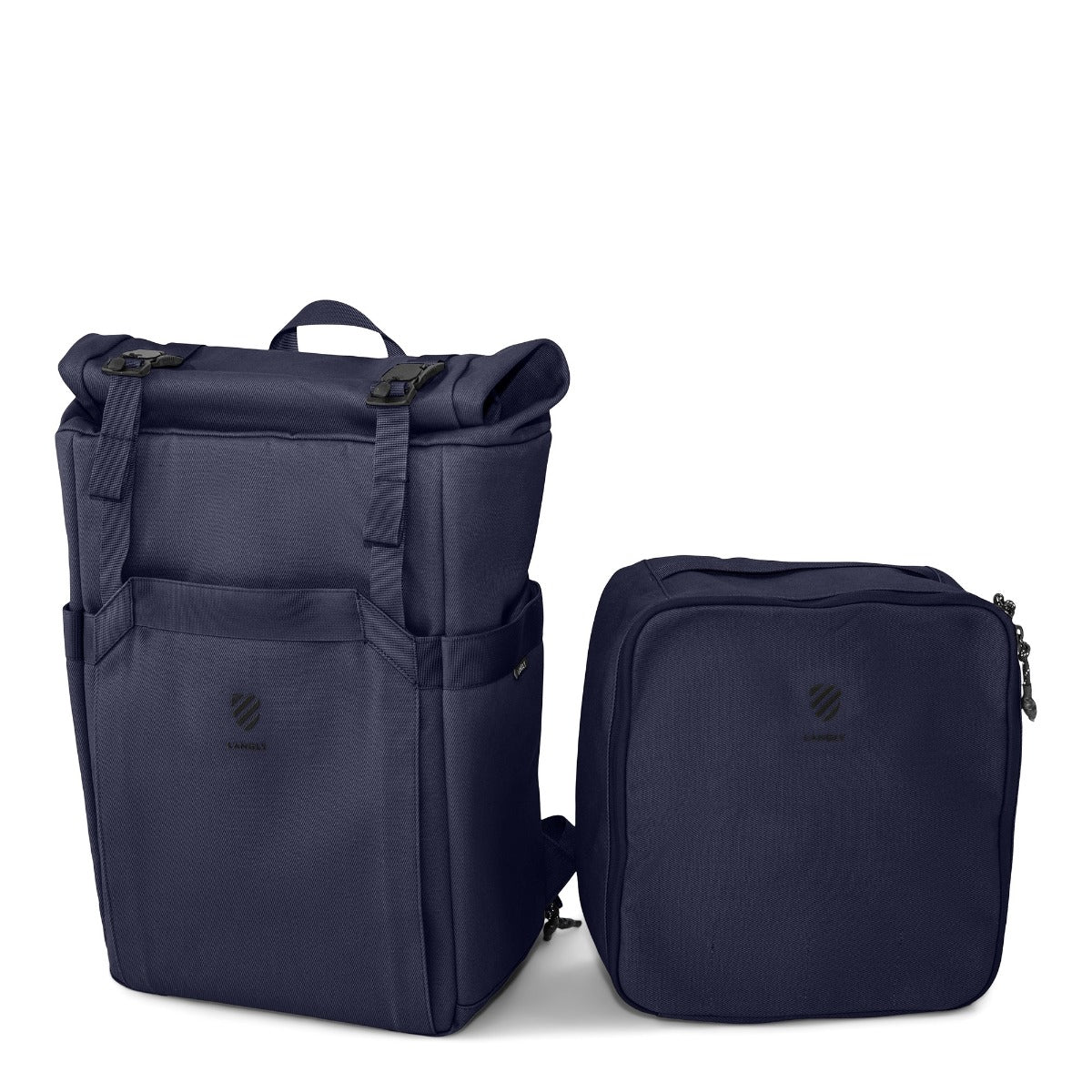 Langly -Weekender Backpack with Cube -Navy 